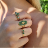 Clara I Bague en acier inoxydable