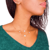Grace I Collier en acier inoxydable et nacre