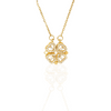 Kelia I Collier en acier inoxydable et zircons