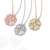 Kelia I Collier en acier inoxydable et zircons