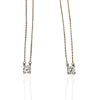 Lili I Collier en acier inoxydable et zircons