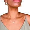 Maria I Collier en acier inoxydable et nacre