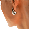 Victoria I Boucles d'oreille en acier inoxydable