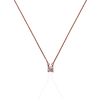 Lili I Collier en acier inoxydable et zircons
