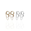 Boucles d'oreille Jade - INOX GLAMBoucles d'oreille Jade