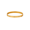 Julia I Bracelet jonc en acier inoxydable et zircons