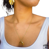 Luna I Collier en acier inoxydable