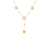 Grace I Collier en acier inoxydable et nacre