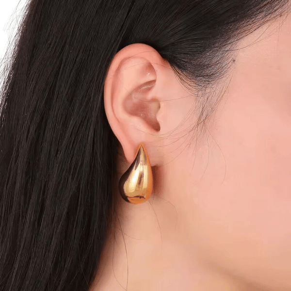 Victoria I Boucles d'oreille en acier inoxydable