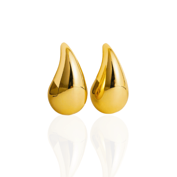 Victoria I Boucles d'oreille en acier inoxydable
