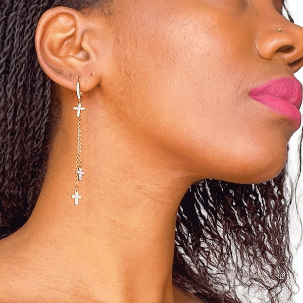 Boucles d'oreille Lola - INOX GLAMBoucles d'oreille Lola