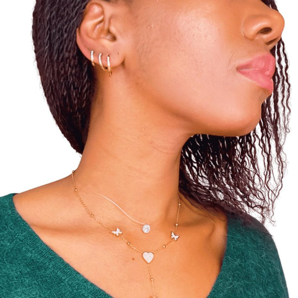 Boucles d'oreille Océane - INOX GLAMBoucles d'oreille Océane